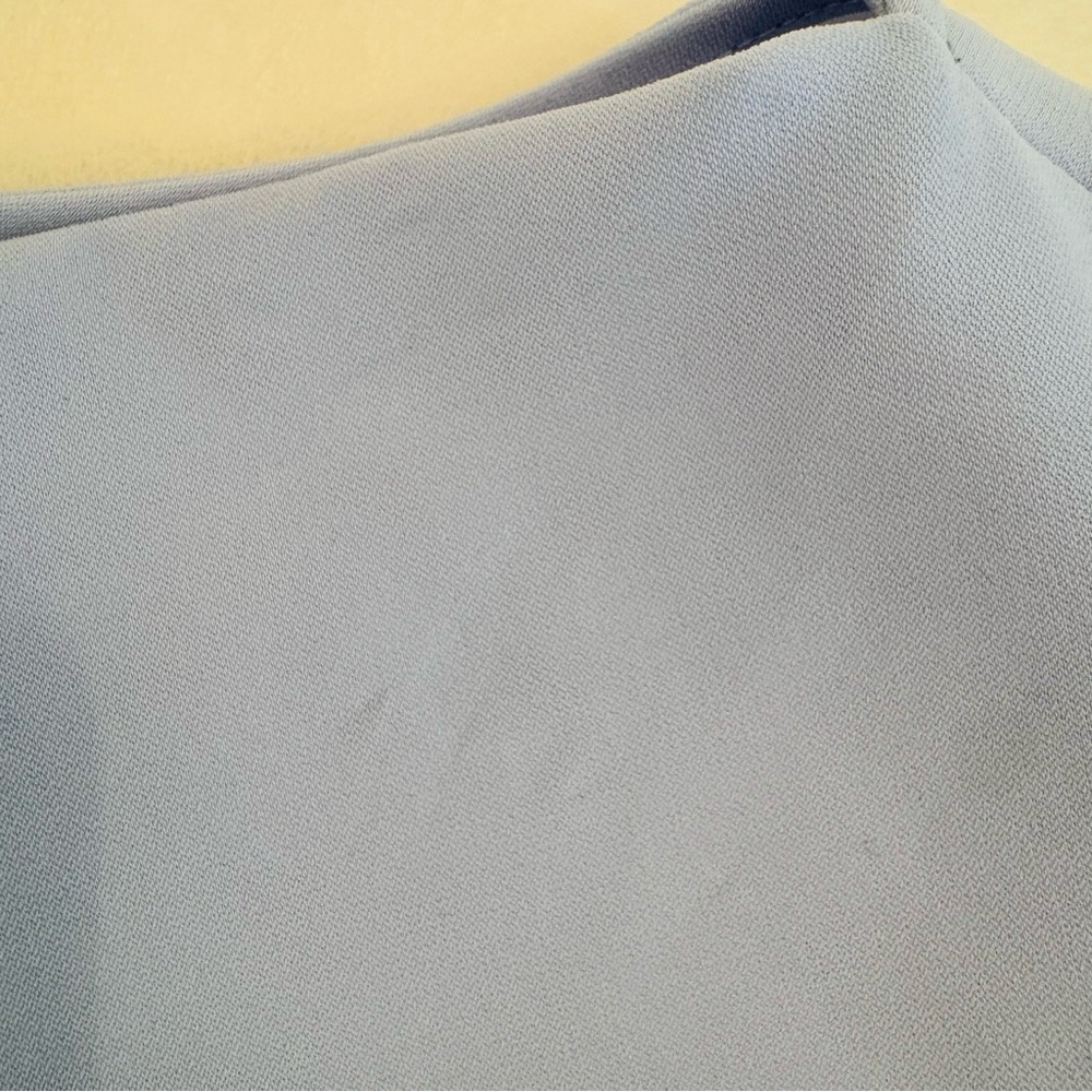 Emporio Armani Soft Blue Cowl Neck Blouse - Picture 10 of 14